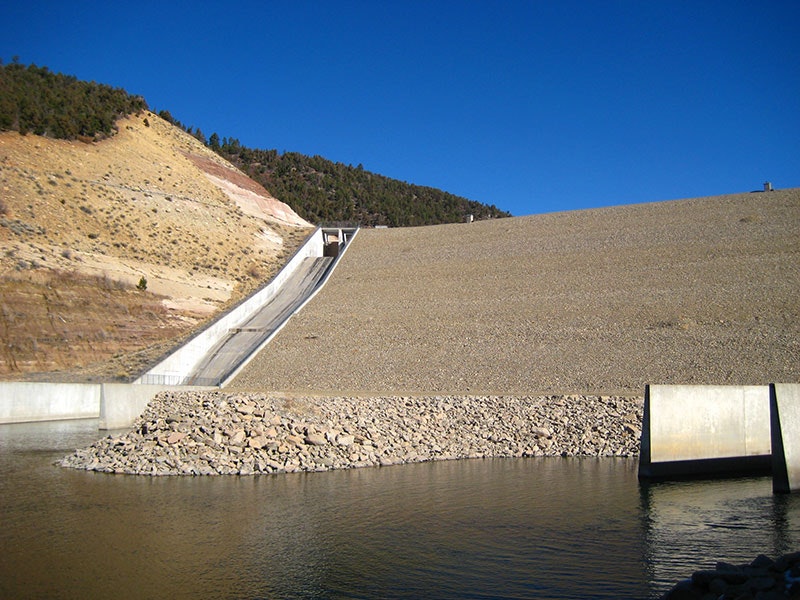 Photo of a reservoir
