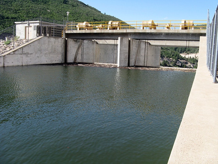 Photo of a reservoir