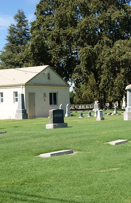 Photo of gravestones