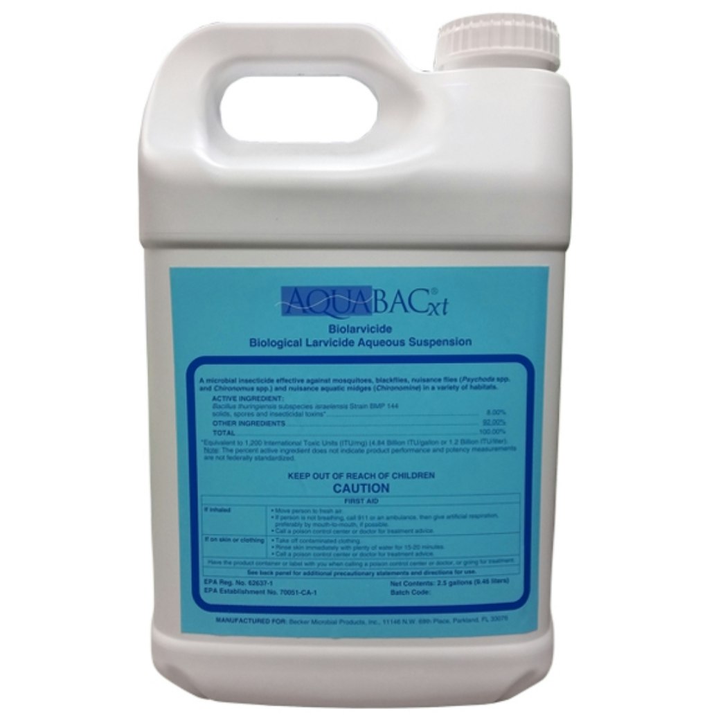 Image of a container of mosquito control product