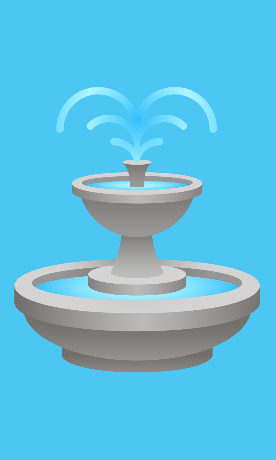 May contain: water, fountain, and drinking fountain