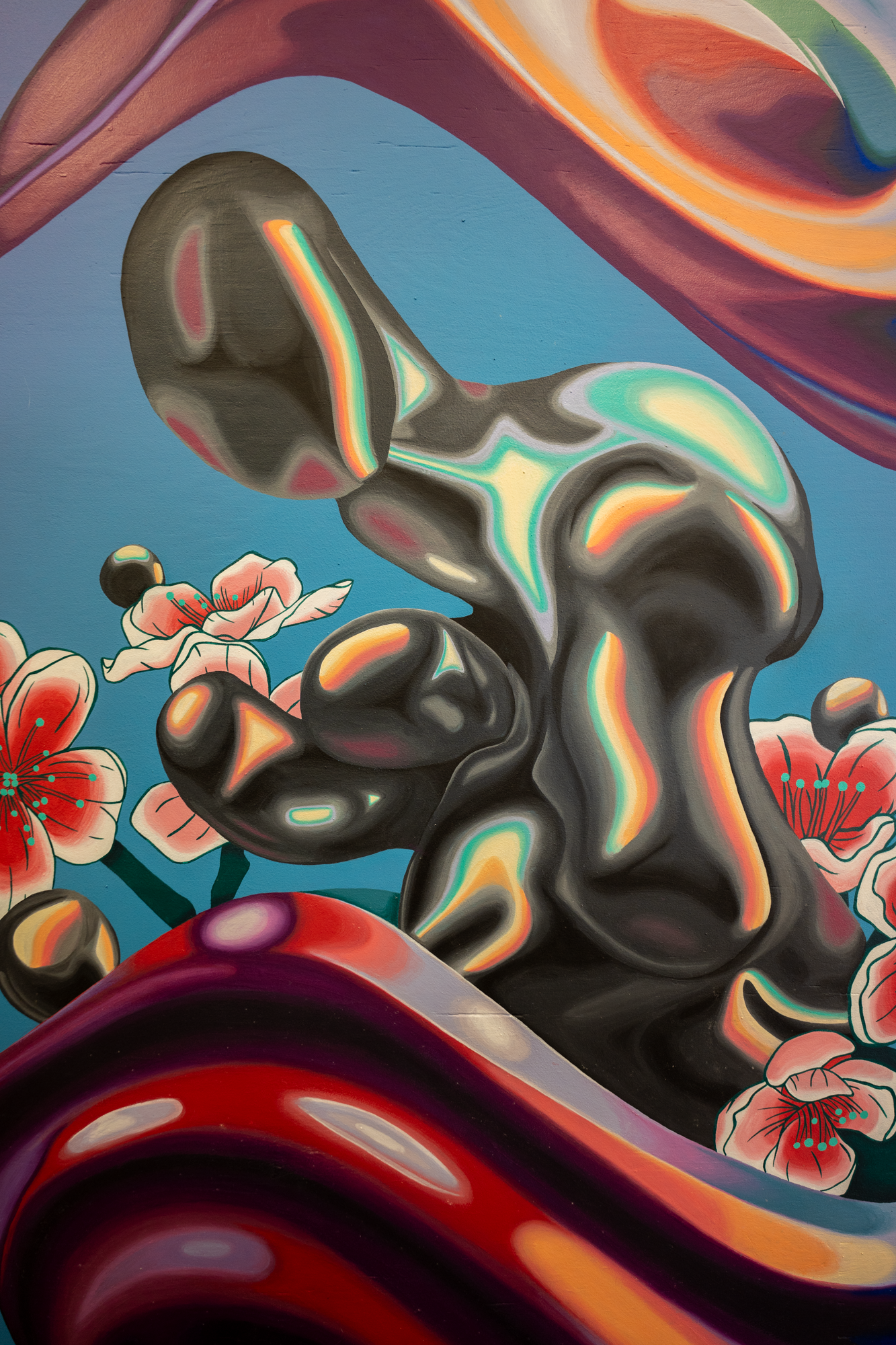 May contain: art, painting, modern art, graphics, and mural