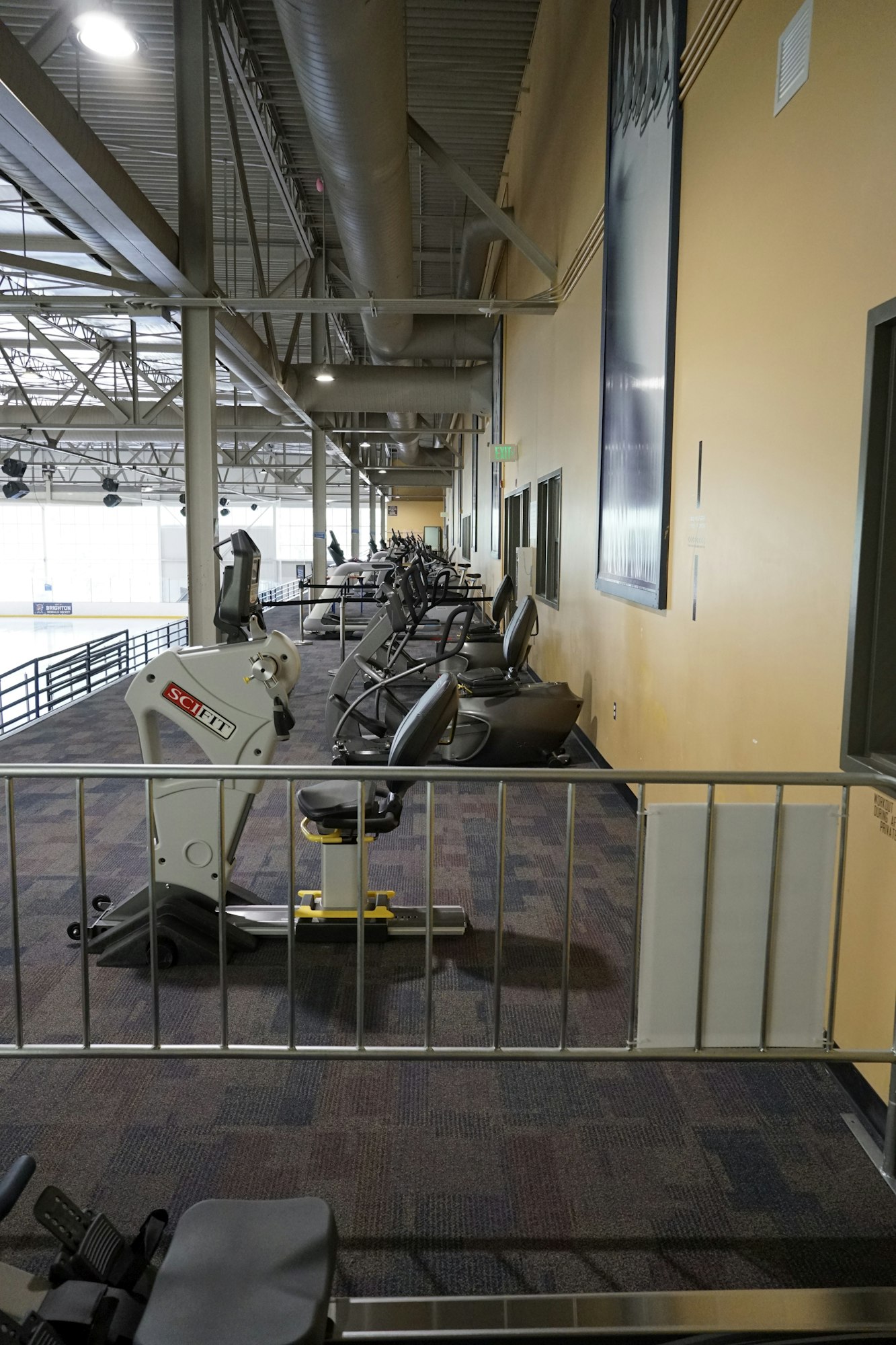 May contain: floor, flooring, handrail, architecture, and building
