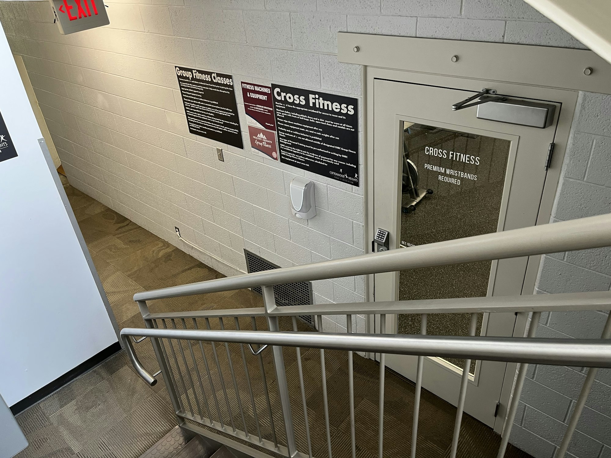 May contain: handrail, railing, architecture, building, house, housing, and staircase