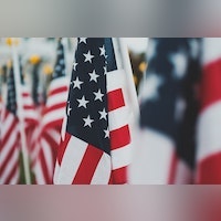 May contain: american flag and flag