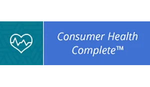 The image features a logo or branding for "Consumer Health Complete™," likely related to health resources or information.
