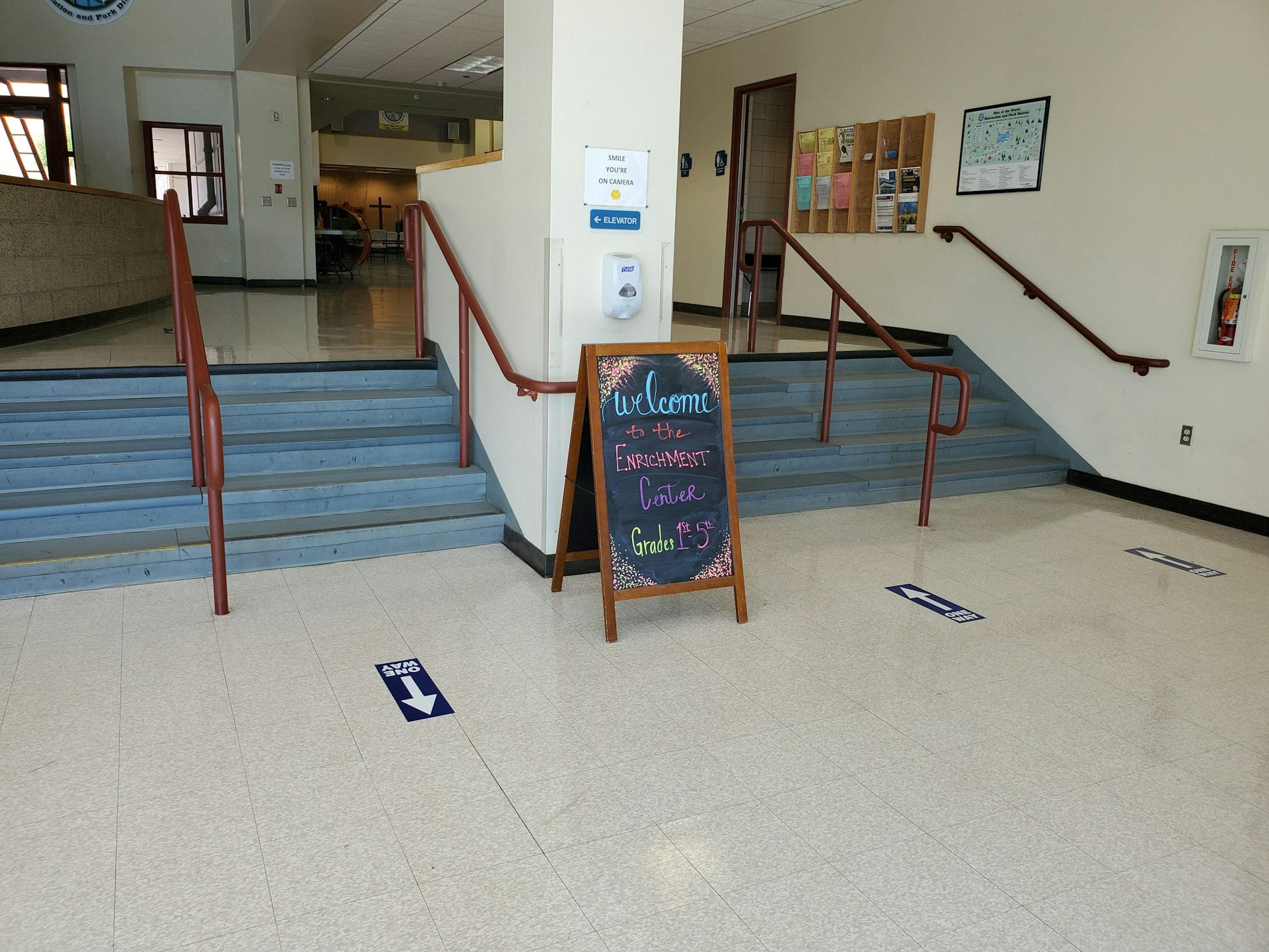 LGECC Lobby Welcome to the Enrichment Center