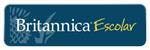 Logo of "Britannica Escolar," likely an educational resource/platform.