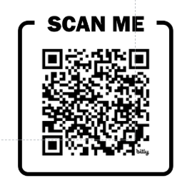 A QR code with the text "SCAN ME" above it, and "bitly" at the bottom right corner.