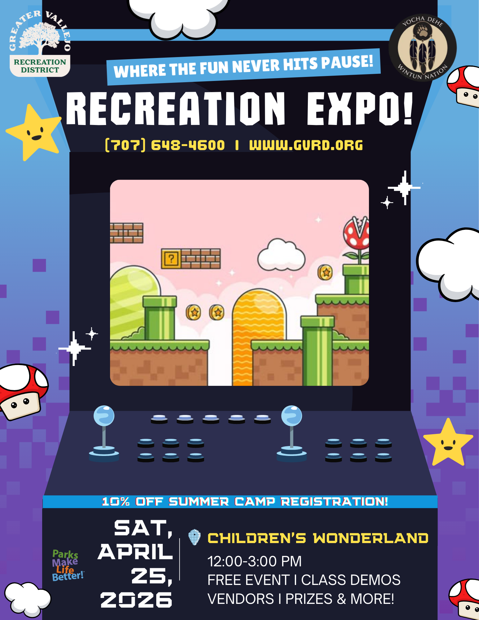Join the Recreation Expo on April 25, 2026, at Children’s Wonderland for free fun, class demos, prizes, and 10% off summer camp!