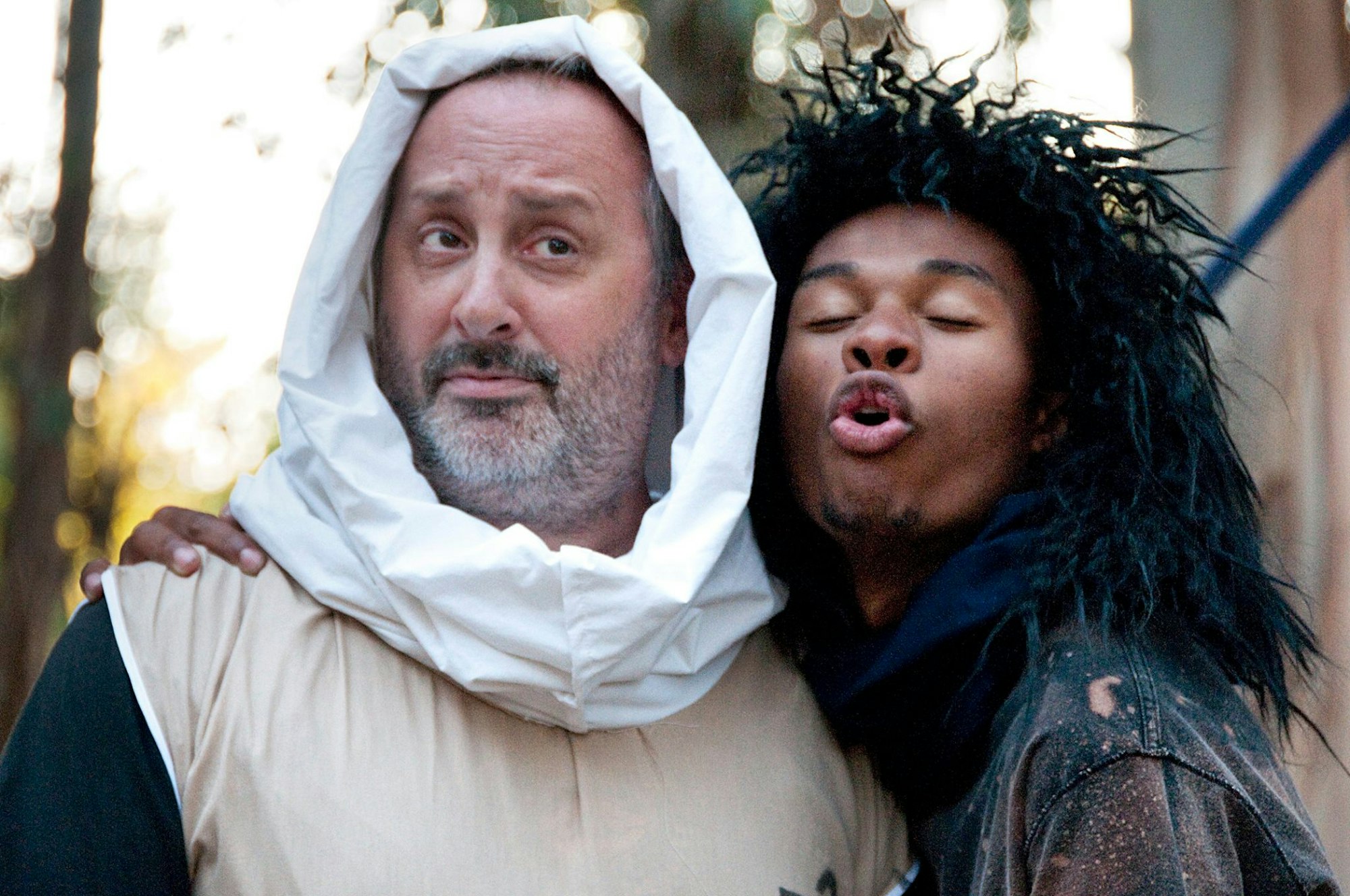 Photo of two actors from Vallejo Shakespeare