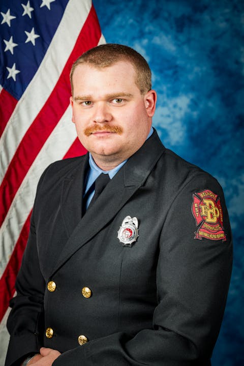 FF Andrew Bradberry 2024 Photo with US Flag