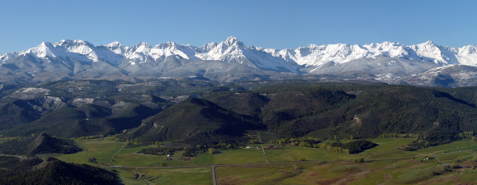 Mountain vista from Inspiration Point, May 2014