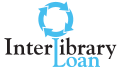 A logo with text "InterLibrary Loan" and arrows forming a circle, indicating exchange or circulation.