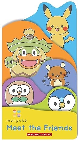 A colorful book cover featuring cute cartoon characters with the title "Meet the Friends."