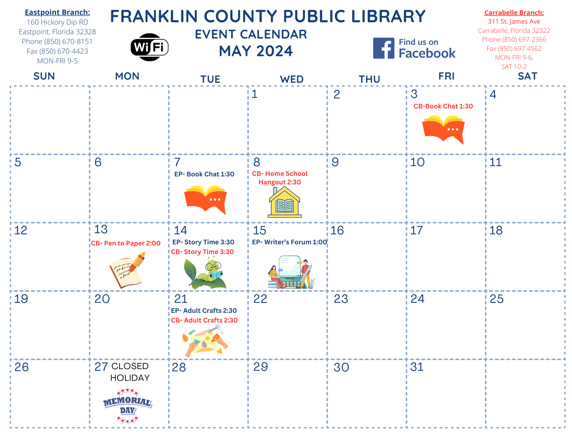 Programs Franklin County Public Library