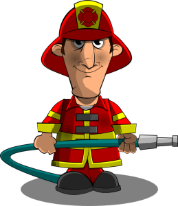 May contain: person, human, and fireman