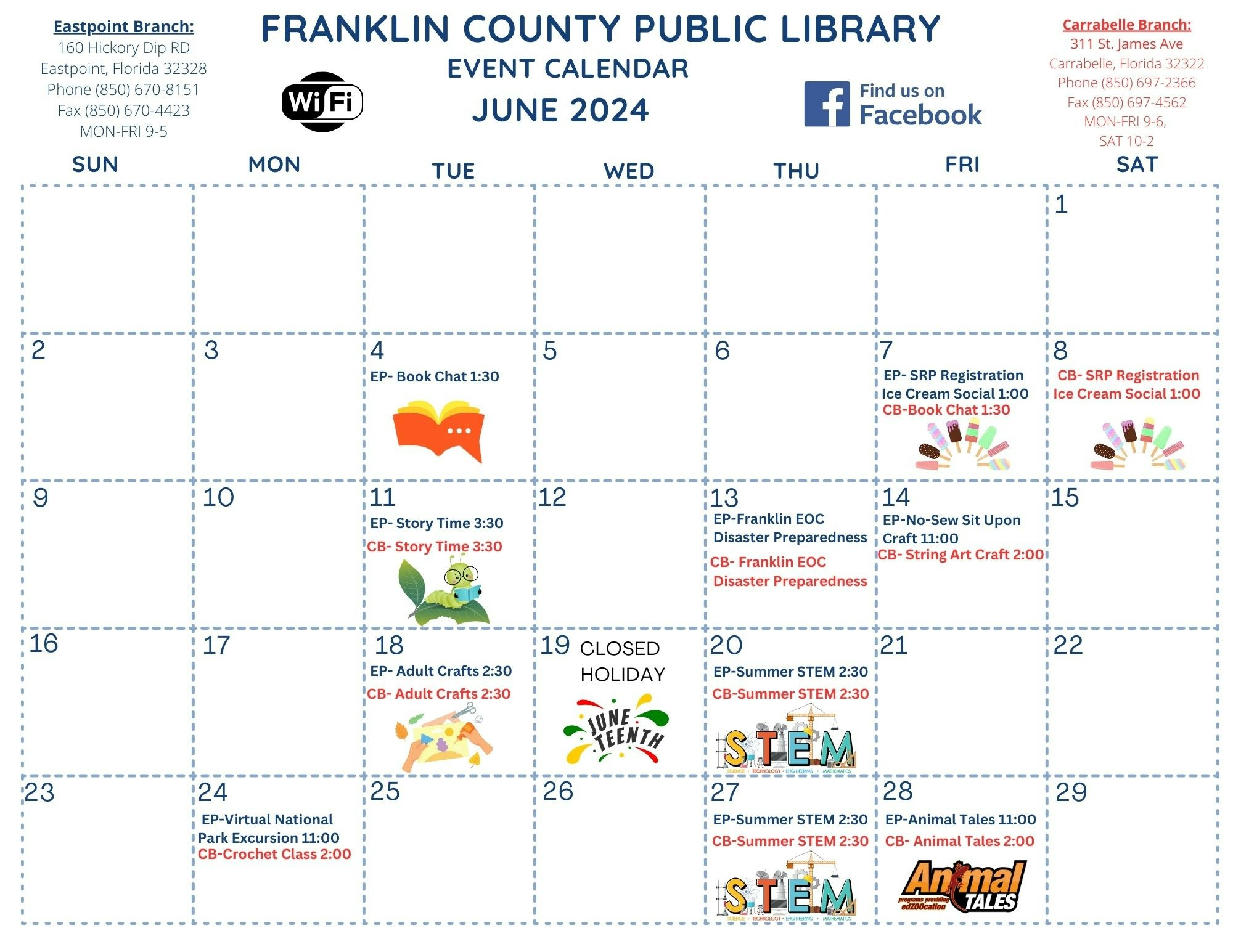 Summer Reading Franklin County Public Library