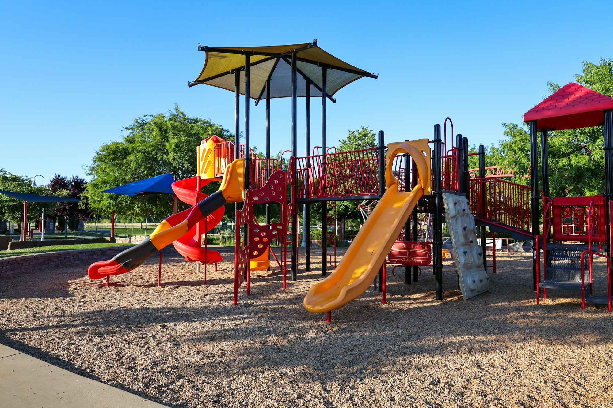 May contain: outdoor play area, outdoors, and play area