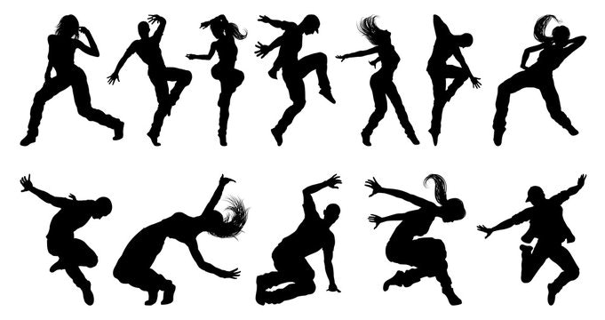 May contain: silhouette, person, human, dance pose, and leisure activities