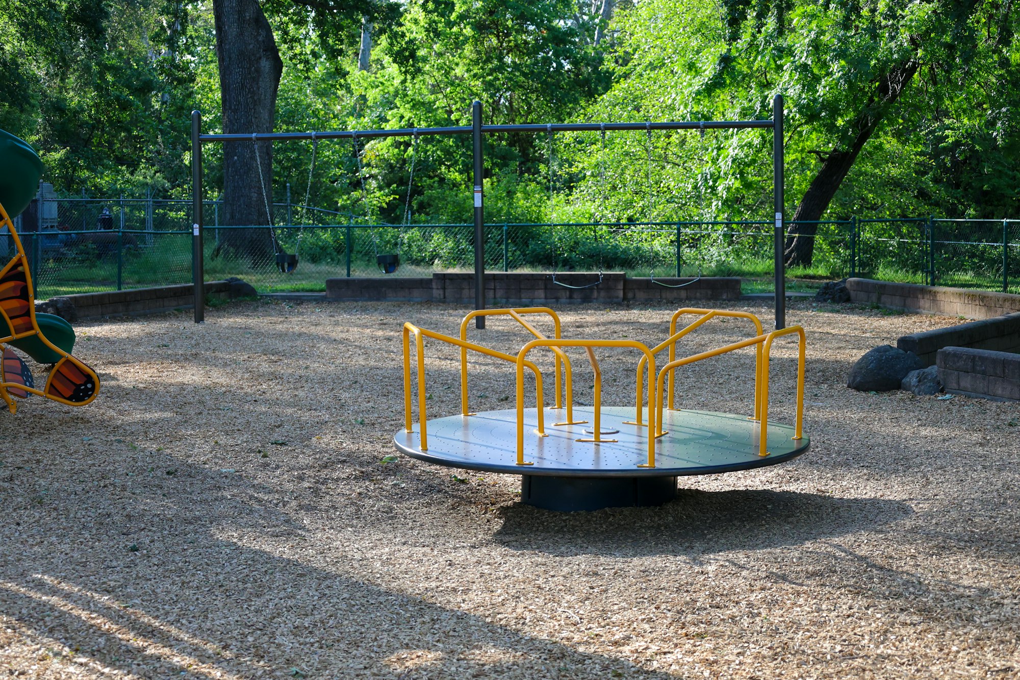 May contain: outdoor play area, outdoors, play area, grass, nature, park, and plant