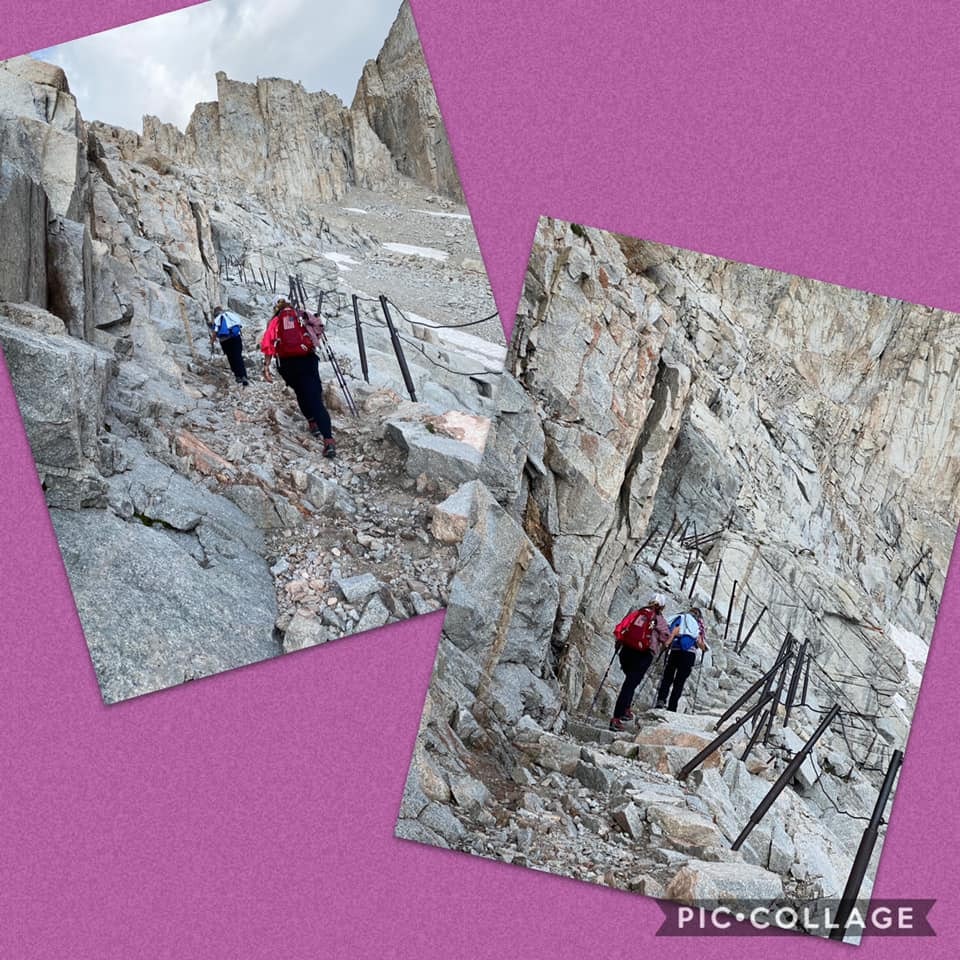 May contain: outdoors, person, human, sports, sport, climbing, adventure, leisure activities, and rock climbing