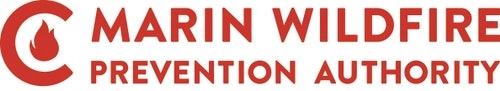 The image features the logo of the Marin Wildfire Prevention Authority, emphasizing wildfire prevention efforts.