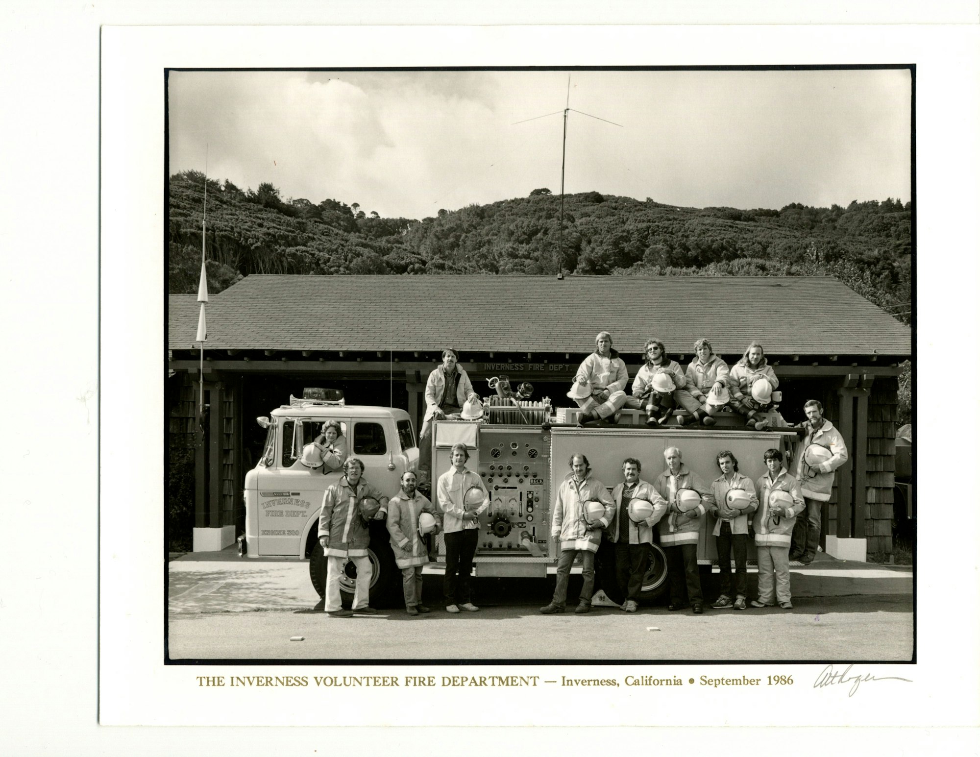 1986 Inverness Volunteer Firefighters