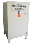 sharps disposal box