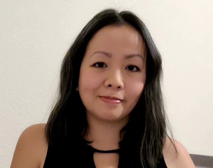 May contain: face, person, human, smile, and female