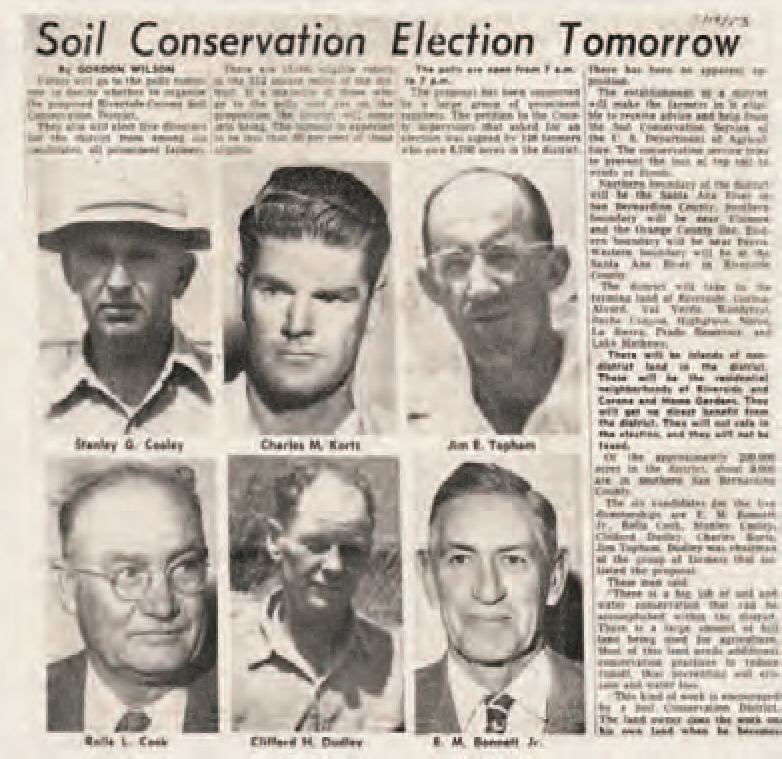 May contain: image of old newspaper article about soil conservation