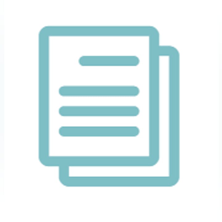 Icon: Stacked documents