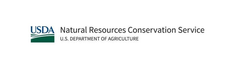 The image displays the logo of the USDA Natural Resources Conservation Service, part of the U.S. Department of Agriculture.
