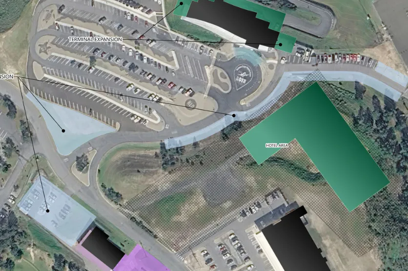 Proposed Draft of off Airside Master Plan including Hotel