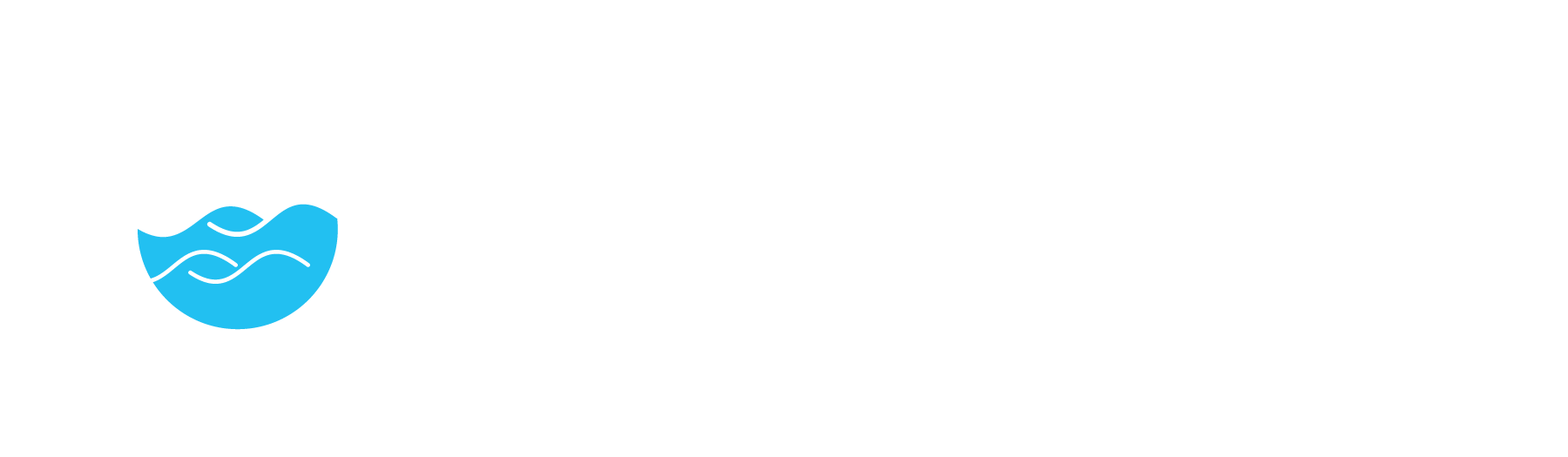 Logo of the City of Alameda Health Care District featuring a circular motif with waves.