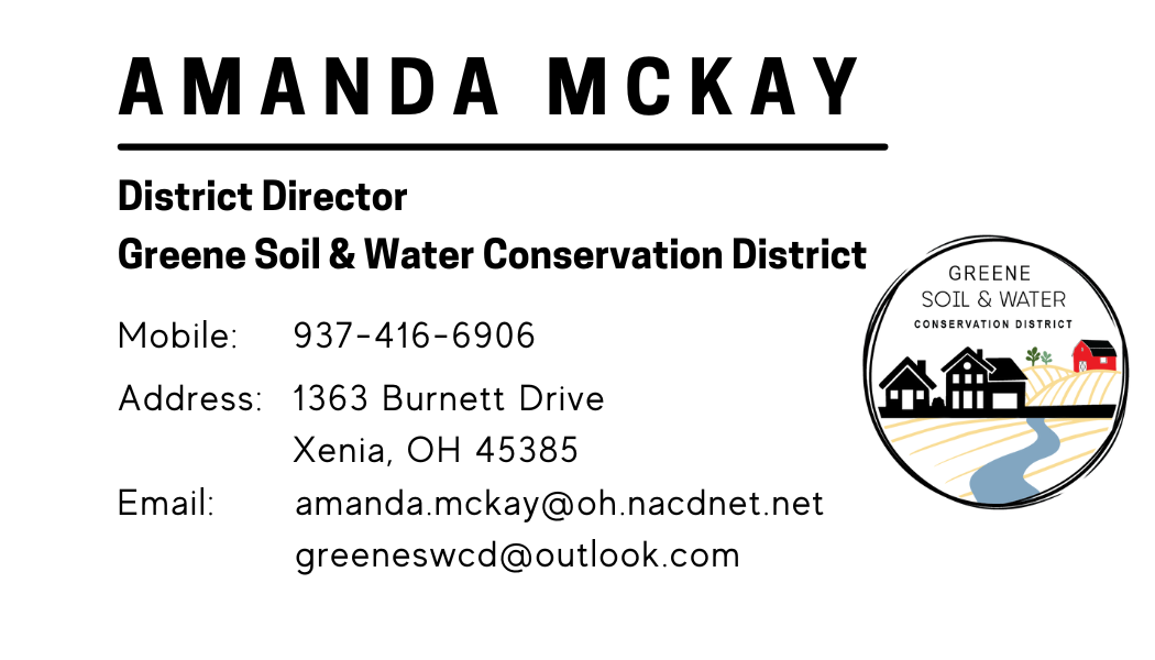 Amanda McKay business card front