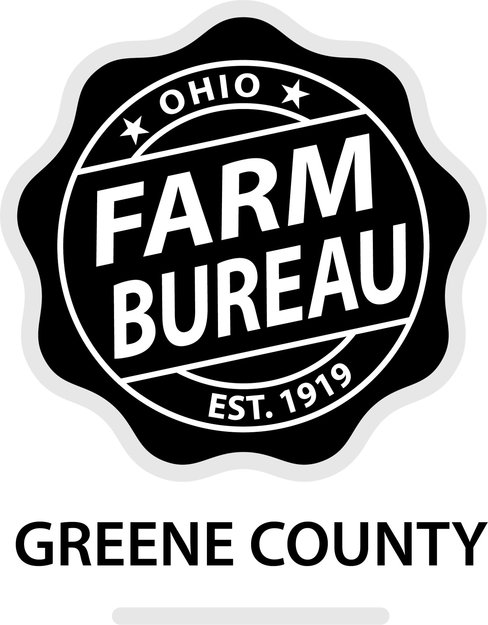 Ohio Farm Bureau logo, established 1919.