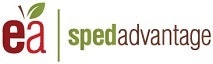 Logo with "ea" and a leaf, followed by "spedadvantage".