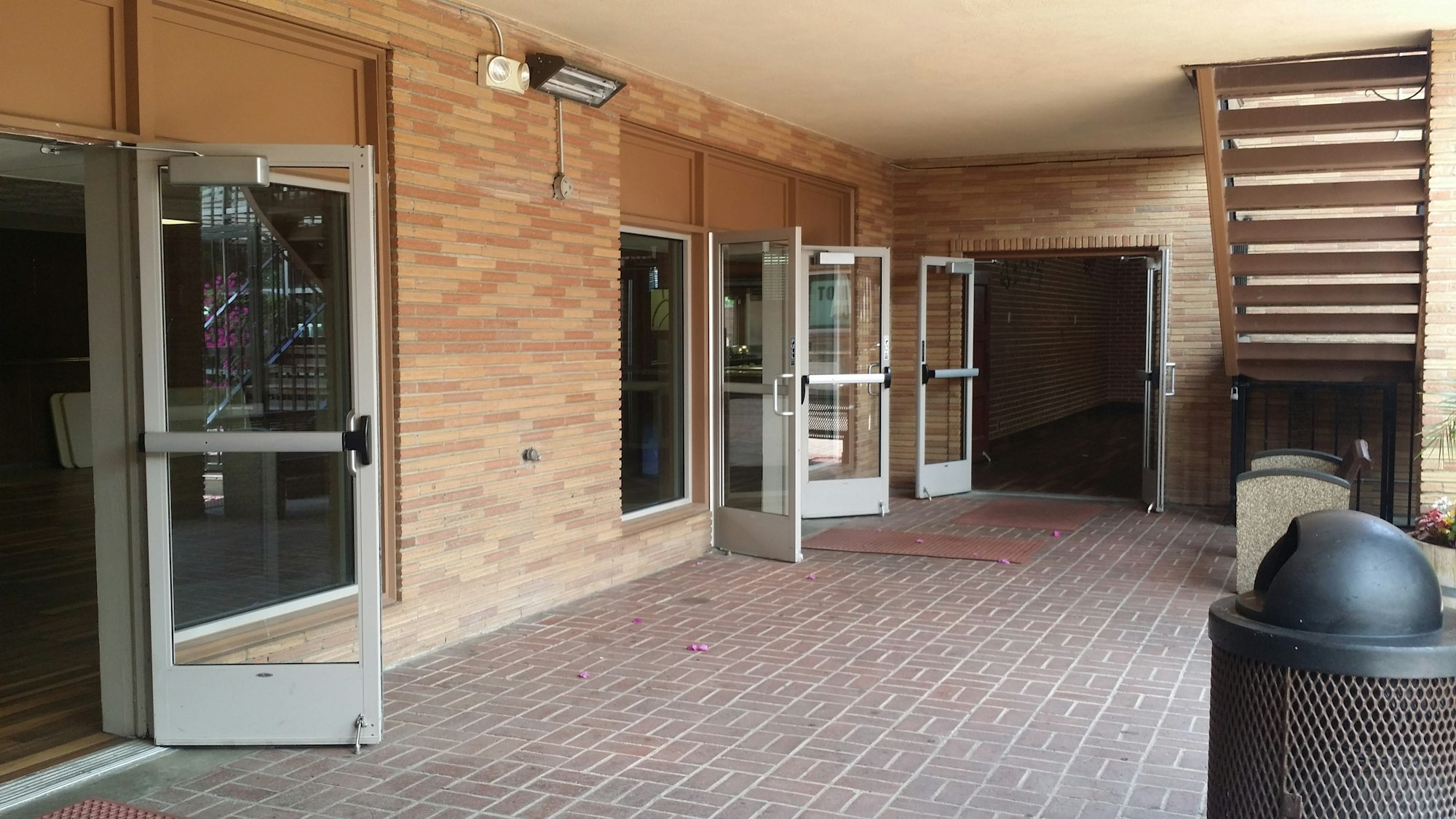 May contain: door, folding door, floor, and flooring