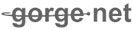 The image contains the text "gorge.net" with a stylized design.