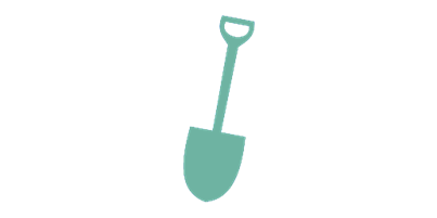 May contain: shovel and tool