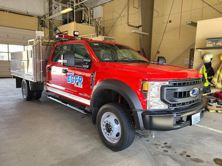 Photo of ECFR Squad Truck 91
