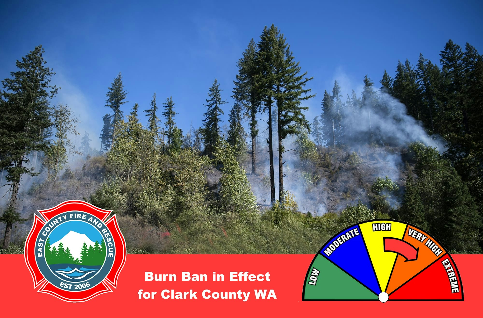 Burn Ban in Effect - East County Fire and Rescue