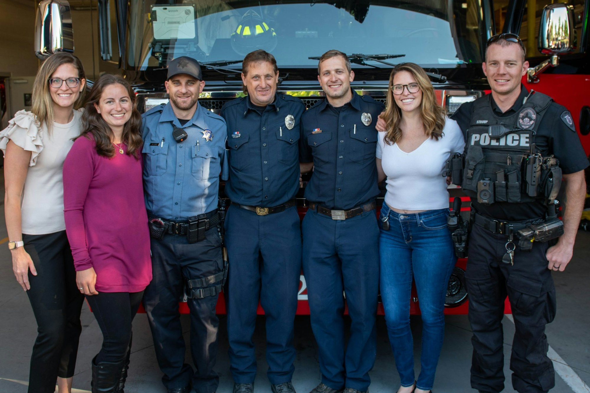 May contain: pants, clothing, apparel, jeans, denim, person, human, shoe, footwear, and police