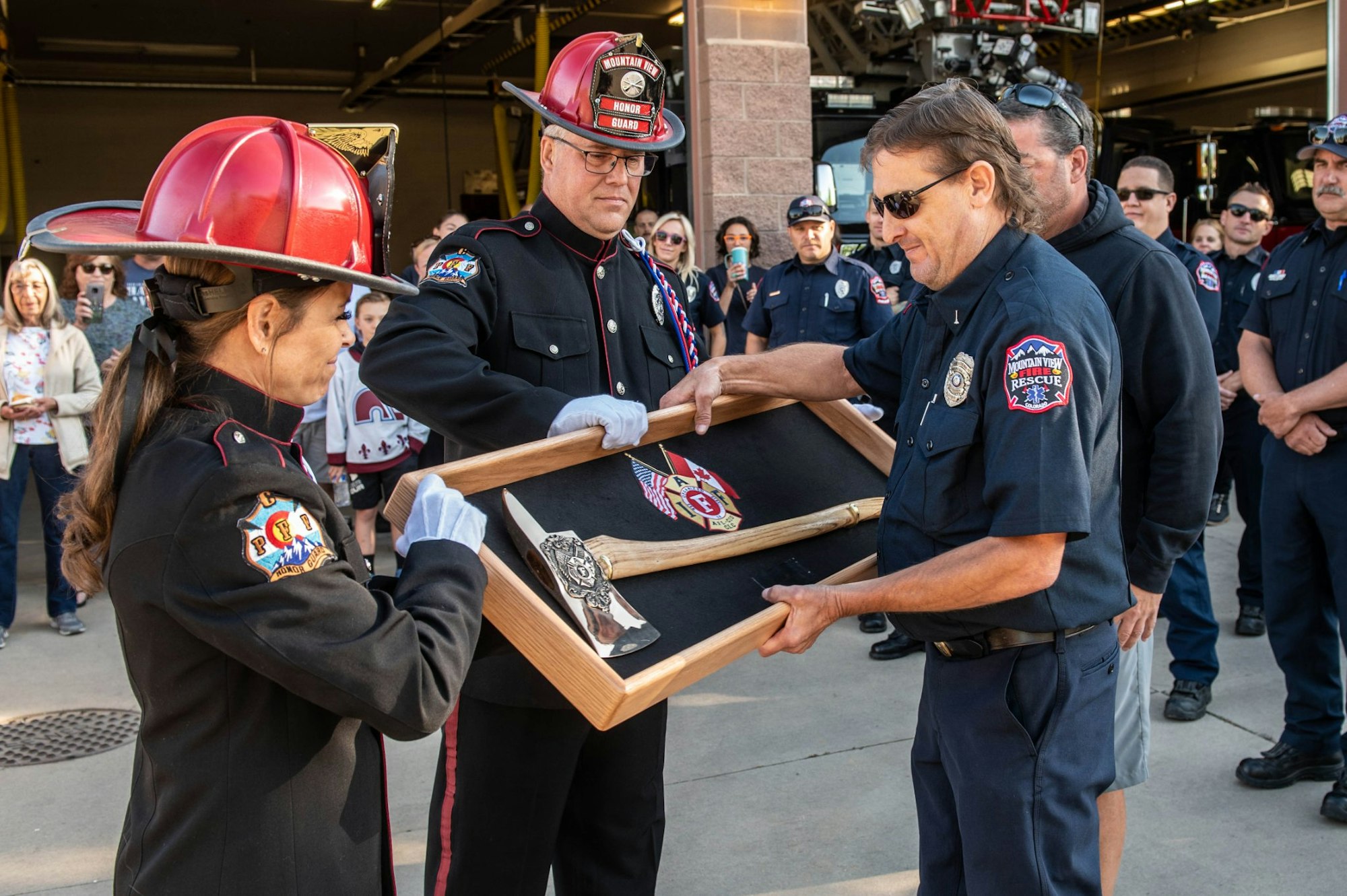 May contain: person, human, helmet, clothing, apparel, shoe, footwear, officer, military, military uniform, sunglasses, accessories, and accessory