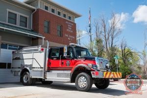 May contain: truck, vehicle, transportation, and fire truck