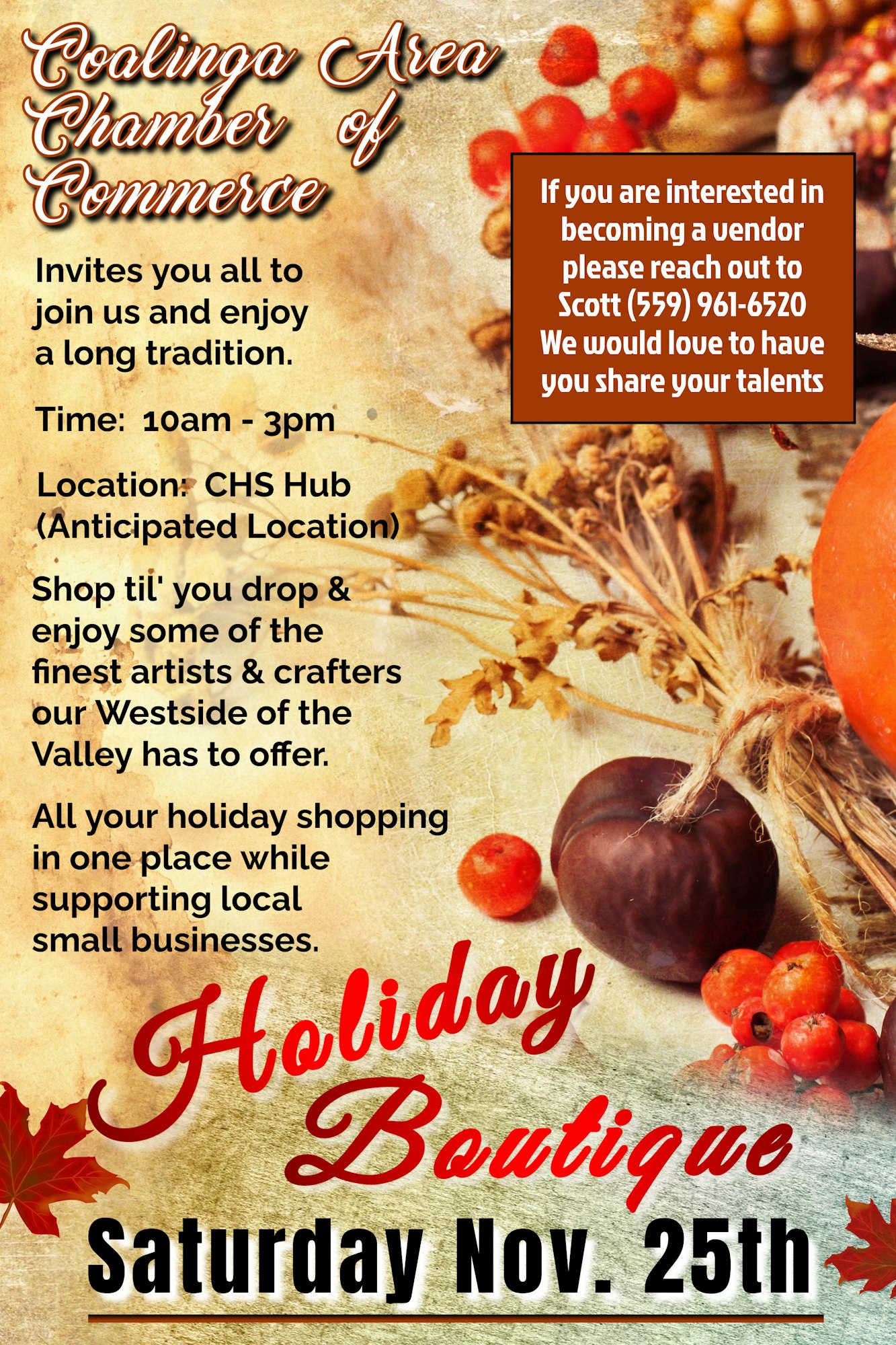 Annual Holiday Boutique