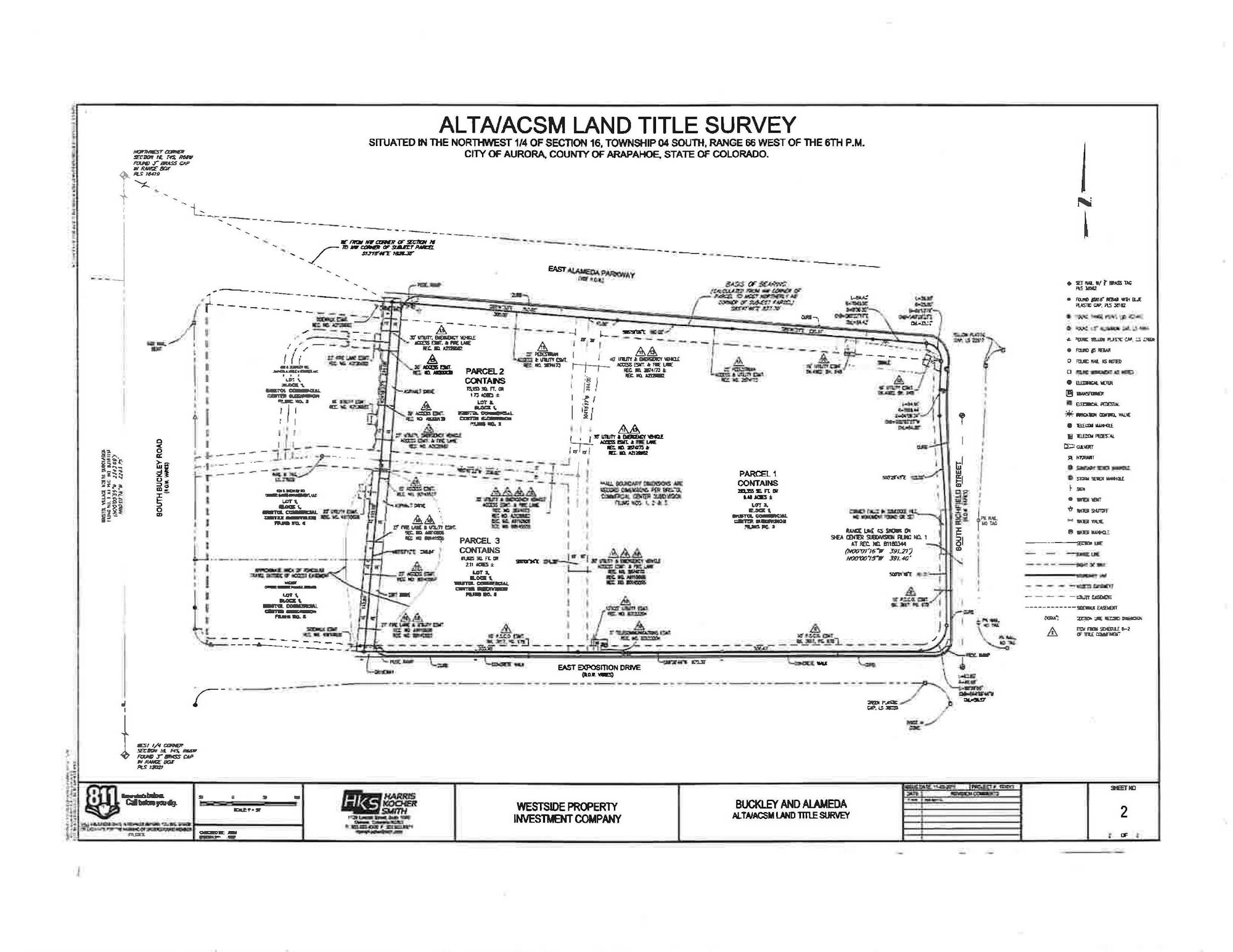 Map of the District, which is generally located west of South Buckley Road, south of East Alameda Parkway, west of south Richfield Street, and north of East Exposition Drive in the City of Aurora, Arapahoe County, Colorado