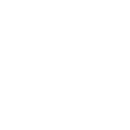 A white house icon inside a circle on a black background.