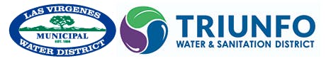 Logos of Las Virgenes Municipal Water District and Triunfo Water & Sanitation District.